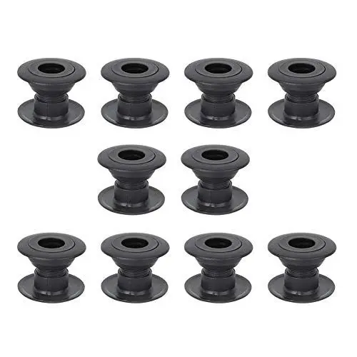 Produktbild: 10 Paar Kicker, 5529 Kickerlager 15,8 Mm Viavito Kickertisch Ball Game Teile Kickerlager, mit Stahl
