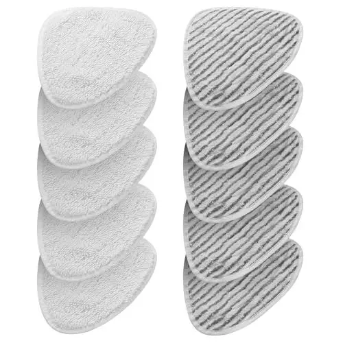 Produktbild: 10 Pack für Vileda Steam Plus Dampfreiniger Steam Ersatzbezüge Mikrofasern Set,für vileda Dampfreiniger ersatzbezüge,für vileda bodenwischer ersatzbezug,Langlebig und Perfekte Passform
