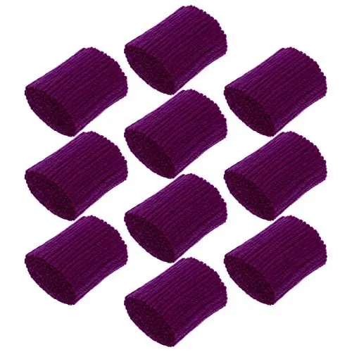 Produktbild: 10 Rollen Stickgarn Für Teppiche Garnbündel Stickerei Teppichgarne Tuch Wollgarn Knüpfhaken-fadenschneider Knüpfgarn Gobelingarn Bündelt Teppichgarn Violett Weben Acryl Zahnseide
