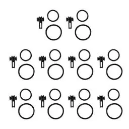 Produktbild: 10 STÜCKE Angelrute Haken Keepers Köder Halter Lockt Haken für Angelrute Angelzubehör (Schwarz 2)