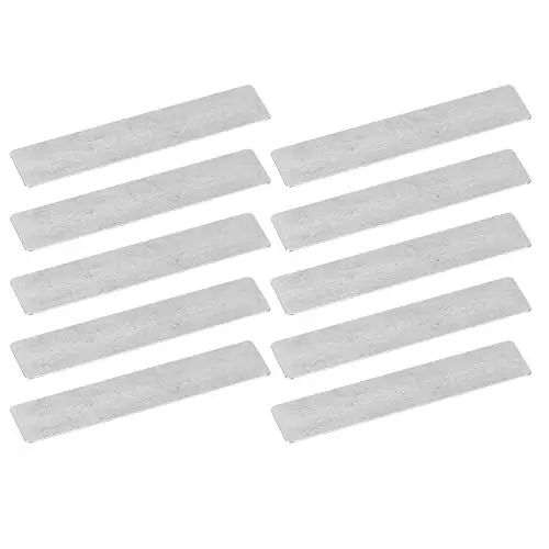 Produktbild: 10 Stück Luftkompressor Ventilplatte Ventilplatten Ersatz Set Gusseisen Luftkompressor Ersatzteile für Zylinderwartung mit 51mm Durchmesser