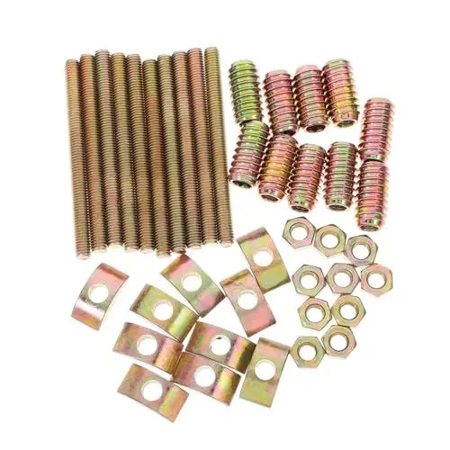 Produktbild: 10 Sätze Vier in einem Stecker Schrank Verbindungsschrauben Teile für Möbel Möbelbefestigungen aus Holz Möbel-Vier-in-Eins-Anschlüsse 4 in 1 Verschluss Verbindungselemente Zubehör