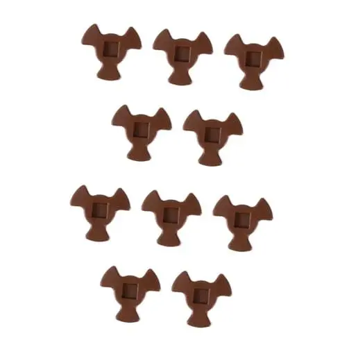Produktbild: 10 Stk Mikrowellen-Plattenspieler-Rack Drehscheibe Austausch des Mikrowellenkopplers mikrowelle drehteller mikrowellenzubehör Mikrowellenherdteil Mikrowellen-Plattenspieler-Koppler Amosfun
