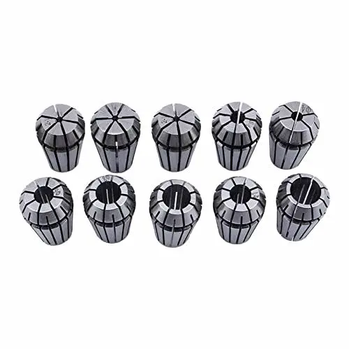 Produktbild: 10 StüCk Spannzangen, ER16 1 Bis 10 Mm Spannzangensatz, HochpräZiser Spannzangensatz, ER16-Spannfutter, CNC-FräSmaschinen, Werkzeuge FüR FräSmaschinen