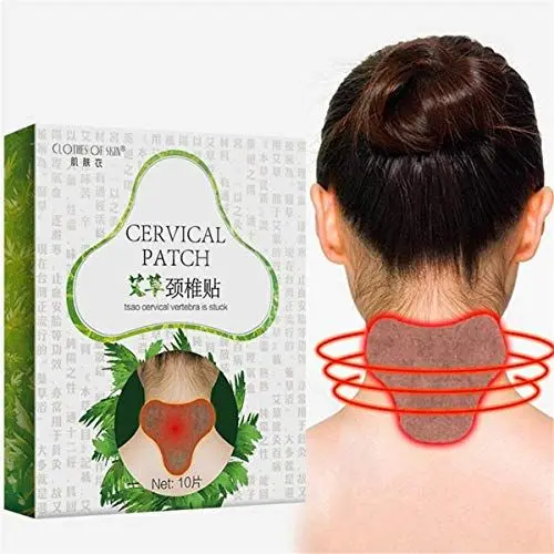 Produktbild: 10 Stück/Karton HELLOYOUNG Knie Moxa Moxibustion Gips Beinentlastung Absinth Aufkleber Selbsterhitzende wärmende Meridiane Patches Gips Salben