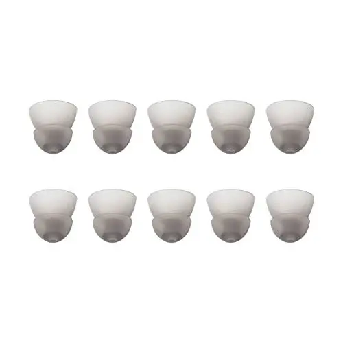 Produktbild: 10 Stück/Set Hörgeräte-Kuppeln, 10 Mm Universal-Kontrabass-Kuppeln, Pilz-Silikon-Ohrstöpsel, Ersatz für Hörverstärker, Hörgeräte(Schwarz)