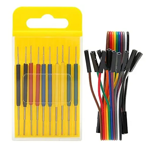Produktbild: 10 Stück Micro IC Haken Clip ABS IC Messleitungen Mini Clip Elektronische Komponente für Logikanalysator Programmierer Signalgenerator