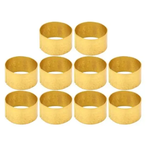 Produktbild: 10 Stück Näh Fingerringe, Näh Fingerhüte, Metall Verstellbarer Fingerschutz, Nähen Fingerspitzen Thimble Handarbeiten Handnähen Finger Schützer Nähwerkzeuge für Fingerlinge Stickerei Quilten