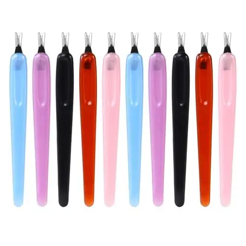 Produktbild: 10 Stück Nagelhautentferner Nagelhautentferner Cuticle Remover Cuticle Pusher Nagelhautschneider Nagelhautmesser für Maniküre und Pediküre