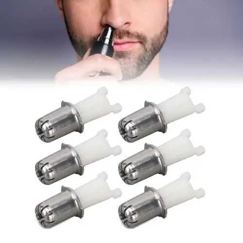 Produktbild: 10 Stück Nasenhaarschneiderkopf Nasenhaarschneiderkopf Genaue Rasur Universal-Ersatzschneidklingenköpfe für Elektrischen Nasen- und Ohrhaarschneider