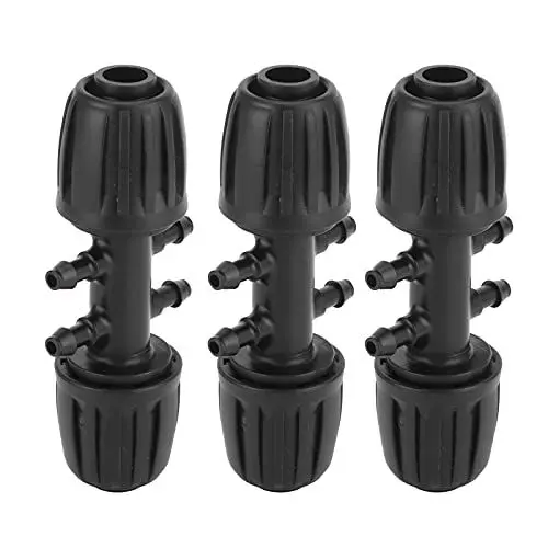 Produktbild: 10 Stück Reduzierstück mit Widerhaken, 16 Mm Rohr auf 4/7 A, Zubehör für Gartenbewässerung und Landwirtschaftliche Wasserversorgung. Dieser Stecker Ist Ein Unverzichtbares Zubehör