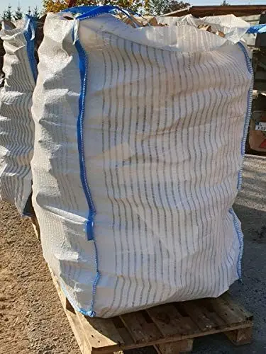 Produktbild: Pack24 10 Stück Standard Holzbag - BigBag für Brennholz Kaminholz Holzbag Woodbag Brennholzsack Big Bag 100 * 100 * 160cm vom Hersteller