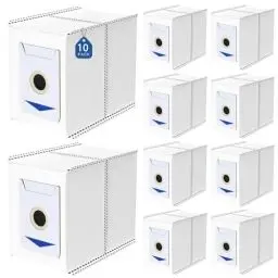 Produktbild: 10 Stück Staubbeutel für Ecovacs Deebot T30 Pro Omni/ T30 Omni Saugroboter,Staubsaugerbeutel Ersatz Beutel Zubehör für ECOVACS DEEBOT T30 Pro Omni / T30 Omni