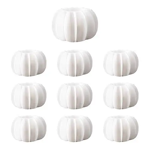 Produktbild: 10 Stück Waschkugel für Waschmaschine, Trockner Ball, Trocknerbälle für Wäschetrockner, Wiederverwendbare Trocknerkugeln für Heim Kleidung Reinigung(weiß)