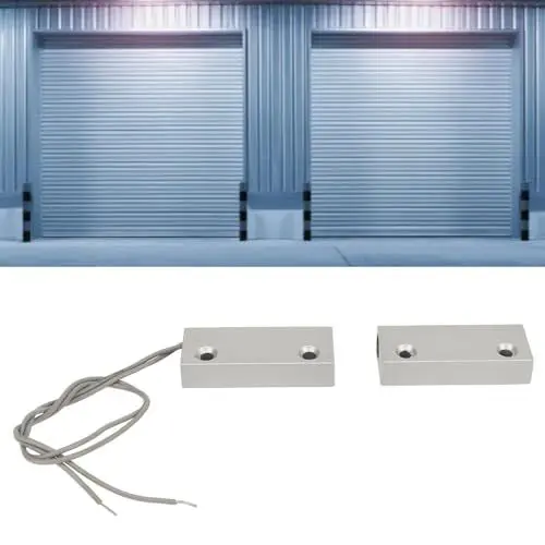 Produktbild: 10 W Magnetischer Reed-Schalter, Langlebige Zinklegierung mit Starken Magnetischen Eigenschaften, Geeignet für Alarmsysteme