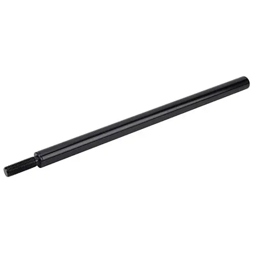 Produktbild: 10 Zoll Schwarz Aluminium Schaltknauf Extender Verlängerung Manueller Gang Shifter Extender Hebel M10x1,25 Schwarz für Automodifikation