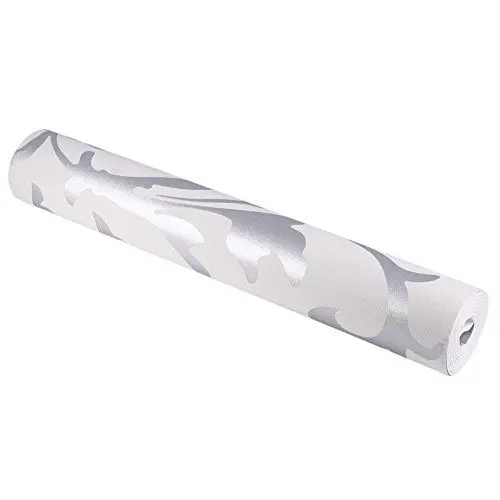 Produktbild: 10 * 0,53 M Moderne Industrielle 3D-Stein-Tapetenrolle, Dekorative Selbstklebende Rolle, 3D-Stein-Tapetenrolle, Silbergeprägte Tapeten-Wandaufkleber