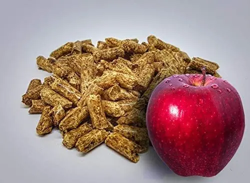 Produktbild: 10 kg Apfelpellets Grillpellets Räucherpellets Apfel BBQ Smoker Ø 6mm - Premiumqualität