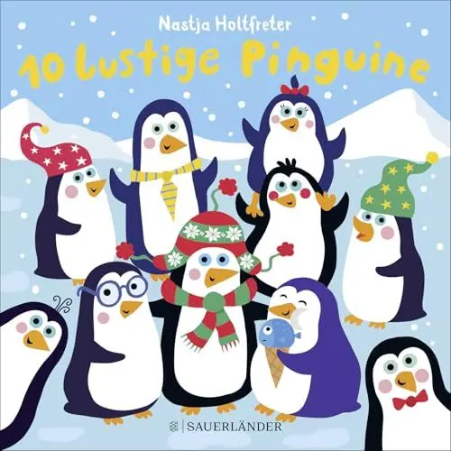 Produktbild: 10 lustige Pinguine