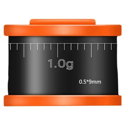 Produktbild: 10 x Angelköder-Sinker, Angelzubehör, Teil-Clip-Streifen, Rolle, Skala, weiche Angelblei