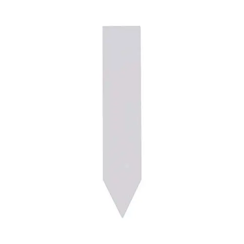Produktbild: 100 Kunststoff Etiketten für Pflanzensamen Garten Topfpflanzen Etiketten wasserdichte Pflanzen Etiketten Kindergarten Pflanzen Gartenpfähle PVC Material Etiketten (White)