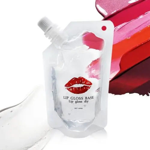 Produktbild: Lipgloss-Basisöl Feuchtigkeitsspendend Feuchtigkeitsspendend DIY-Lippenbalsam Basisgel Öl Kosmetikmaterial 100 Ml Lipgloss-Basis für DIY Handgefertigte Lippenbalsame Lipgloss
