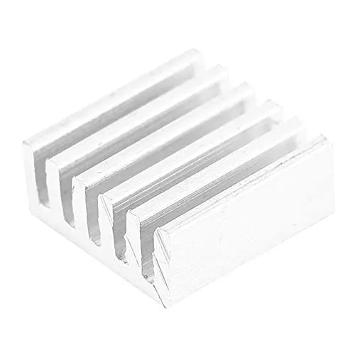 Produktbild: 100 Stück 9 X 4 X 9 Mm Aluminium-MOSFET-Kühlkörper für IC-Kühlung, Schrittmotor-Kühlkörper – Effiziente Wärmeableitung für die Elektronik