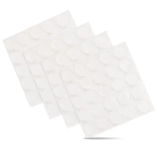 Produktbild: 100 Stück Antirutsch Anschlagpuffer, Gummipuffer Transparent Rund 20 x 2 mm Schutzpuffer Abstandshalter Elastikpuffer Selbstklebend Gumminoppen für Glasplatten