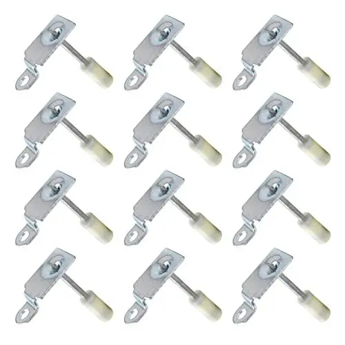 Produktbild: 100 Stück Deckennägel, Stahlnägel, Wandbefestigungswerkzeug für Betondecken, Kabelkanäle, Feste Schlitzvorrichtung, Nägel, Pistolen, Zubehör (25 mm Hakennagel)