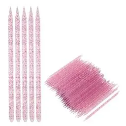 Produktbild: 100 Stück Einweg Nagelhautschieber - Kristall Nagelsticks Doppelend Nagelhaut Maniküre Pediküre Sticks Kristall Nagelhaut Putter Reinigung Nagelhaut Stick Nagelspitze Bohrer Stick für(04)