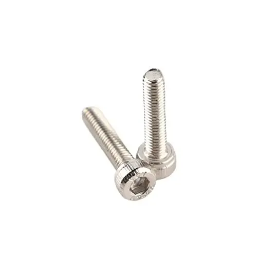 Produktbild: 100 Stück M3 Edelstahl SS304 Innensechskantschrauben mit Innensechskant, Bolzen, Befestigungsmaterial, Ideal für den Allgemeinen Einsatz in Kommunikationsgeräten zu Hause und Im
