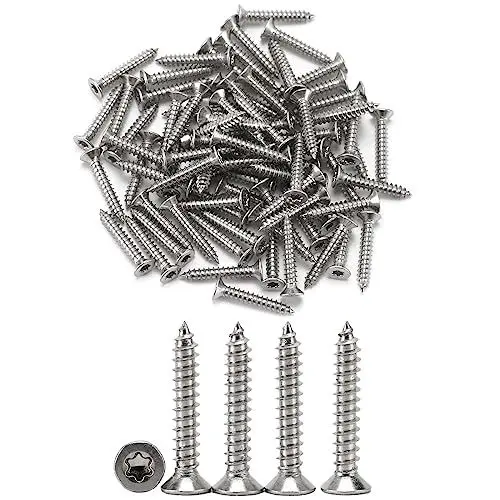 Produktbild: 100 Stück Schrauben 304 Edelstahl-Blechschrauben (M3*25)