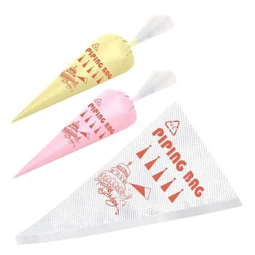 Produktbild: 100 Stück Spritzbeutel Spritzbeutel Einweg Einwegspritzbeutel Piping Bags Piping Bag für Dekorieren Von Gebäck Torten Geeignet Keksen Cupcakes