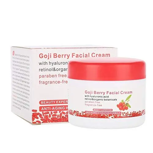 Produktbild: 100 g Gesichtscreme mit rotem Ginseng, straffende Gesichtscreme, straffende Feuchtigkeitscreme mit Glow-Effekt gegen Falten und Augenringe, Creme mit Folsäure gegen Falten und Augenringe