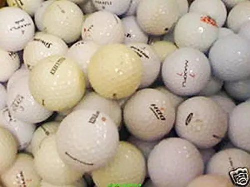 Produktbild: 100 gebrauchte Golfbälle (Lakeballs, Crossgolfbälle)