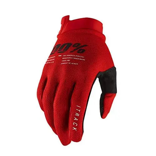Produktbild: 100% iTRACK Handschuhe, Erwachsene (Rot, X-Groß), 10015-003-13, XL