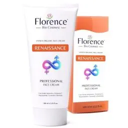 Produktbild: 100 ml. Bio feuchtigkeitsspendende Gesichtscreme mit Hyaluronsäure und Vitamin C. Anti-Age Hyaluron Feuchtigkeitscreme für Männer und Frauen. Anti Falten Effekt Gesichtspflege