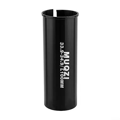 Produktbild: 100 mm Sattelstützen-Verlängerungshülse, Hülsen-Sitzrohr-Reduzierstück, Pfostenscheibe, Reduzierhülse für (33,9–34,9 mm)
