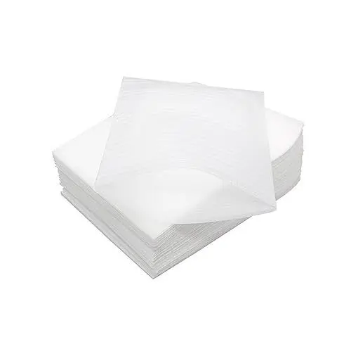 Produktbild: 100 x 15,2 cm Schaumstoffpolsterbeutel, Schaumstofffolie, Verpackungsmaterial, Versandmaterial, für Geschirr, Tassen, Glaswaren, Umzugs-Zubehör (weiß)