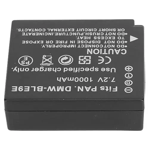 Produktbild: 1000 MAh 7,2 V Kamera-Ersatz für GX85 GX7 GX9 GF3 GF6 für Leica LX100M2 BLE9E, für Leica LX100M2 BLE9E ZS110 LX15 G100 G110 Kamera