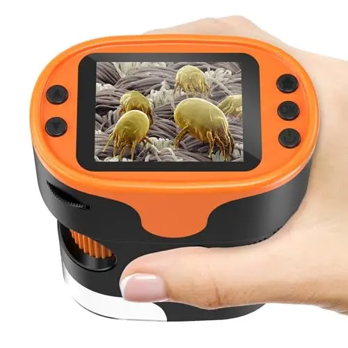 Produktbild: 1000X Handy Digital Mikroskop für Kinder: 4K 2.0