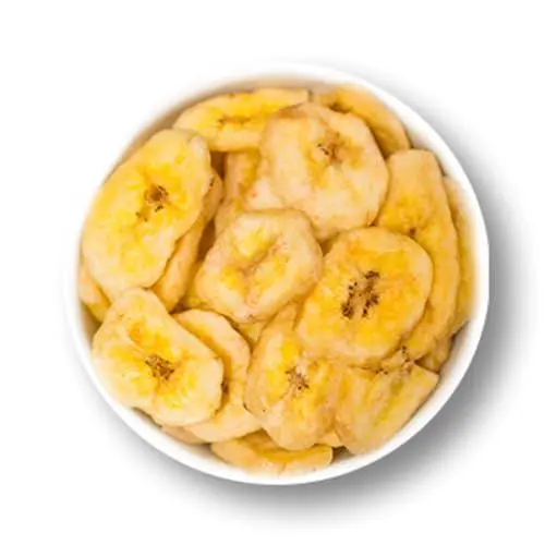 Produktbild: 1001 Frucht Bananenchips ohne Zuckerzusatz 1 kg getrocknete Bananen mit Honig veredelt I geschmackvolle Bananen Chips I trockene Bananen als Trockenobst