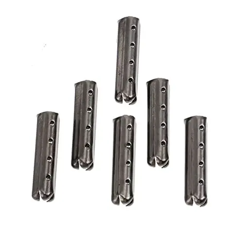 Produktbild: 100Pcs Metall Aglets Schnürsenkel Tipps 100 StüCk Metallkapseln Kupfer SchnüRsenkel Enden Diy schuhbefestiger