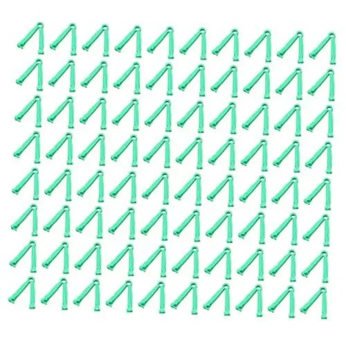 Produktbild: 100St Schnurklemme Nabelschnur-Wurfclips Baby-Toilettenartikel Tier werkzeug Wurfvorräte Nabelschnurpflegeklemmen Schweinchen Schweineausrüstung Pflegeprodukte Lieferungen Suite pp