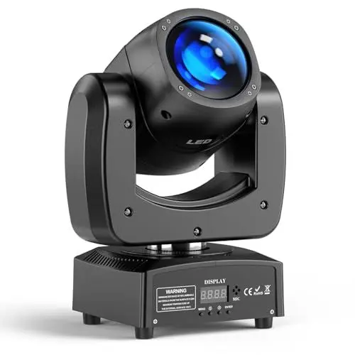 Produktbild: 100W Moving head Beam RGBW LED DMX512 Disco Party Lichter Bühnenleuchten für Bar Party Club Weihnachten Halloween