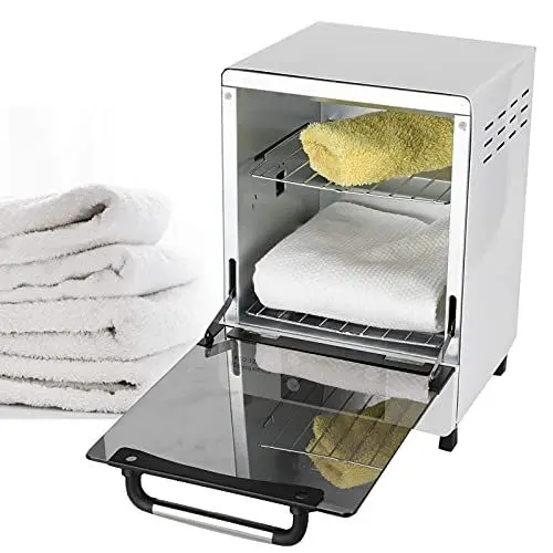 Produktbild: ZJchao 100-W-UV-Desinfektionsschrank, 12-Liter-UV-Sterilisator mit intelligenter Digitalanzeige für Nail Art-Werkzeuge, Handtuchtrockner, Handtuchwärmer