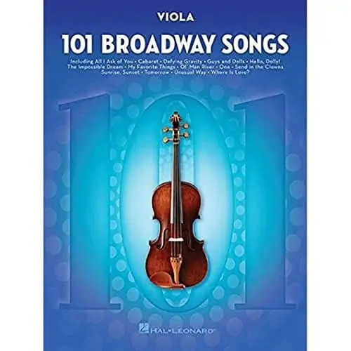 Produktbild: 101 Broadway Songs: Viola: Noten, Sammelband für Viola