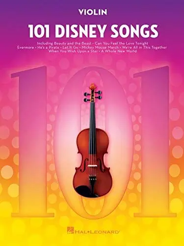 Produktbild: 101 Disney Songs -For Violin-: Noten, Sammelband für Violine (VIOLON)