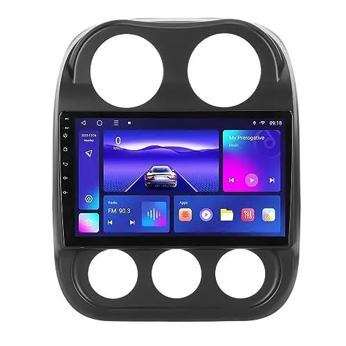 Produktbild: 10,1-Zoll-Autoradio, IPS-Touchscreen-Multimedia-Player für CarPlay für Android Auto, Sprachsteuerung Bluetooth WiFi GPS-Autoradio für Patriot 2010 Bis 2016