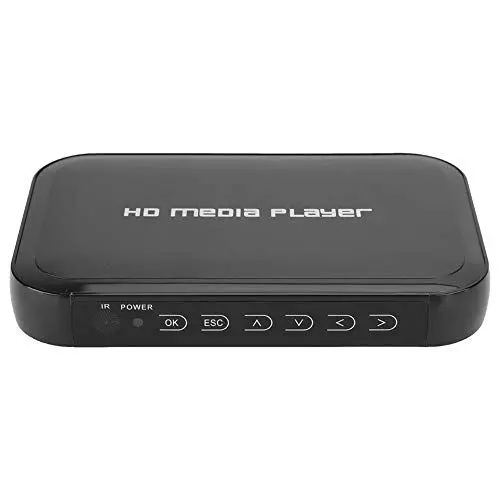 Produktbild: 1080P Full-HD Digital Media Player, Multimedia Player,M3 HD Network Video Hard Disk Player mit Automatischer Wiedergabefunktion,100-240V (EU-Stecker)